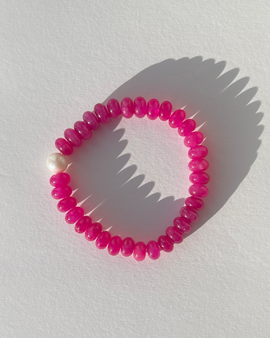 Hot Pink Chalcedony